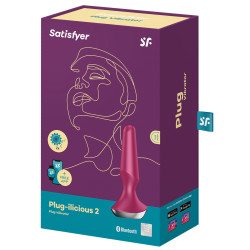 Satisfyer Plug Vibrant Ilicious 2 Satisfyer 10 x 3cm Violet